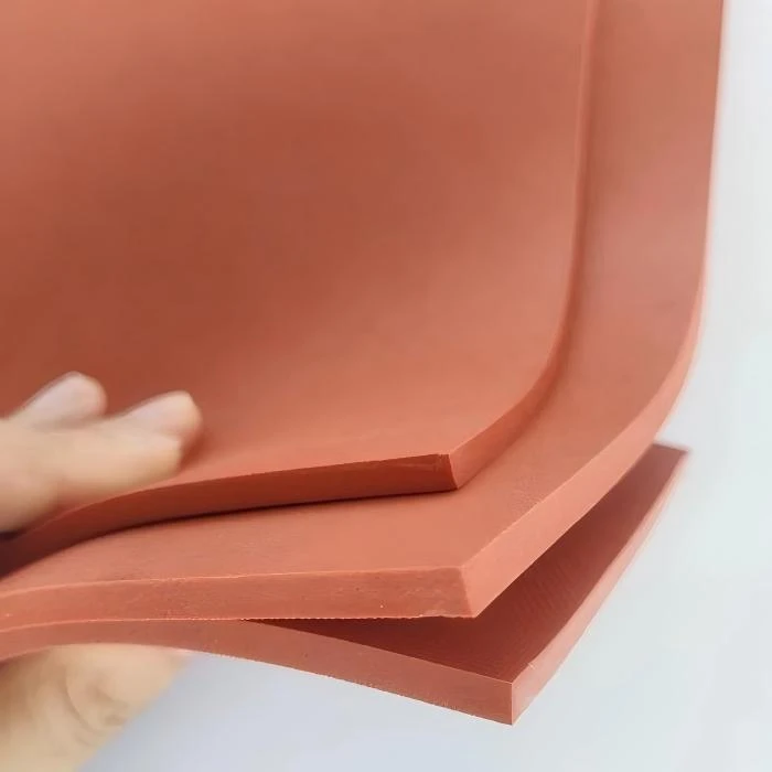 Folha de esponja de silicone reforçado